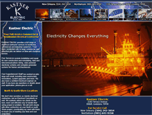 Tablet Screenshot of kastnerelectric.com